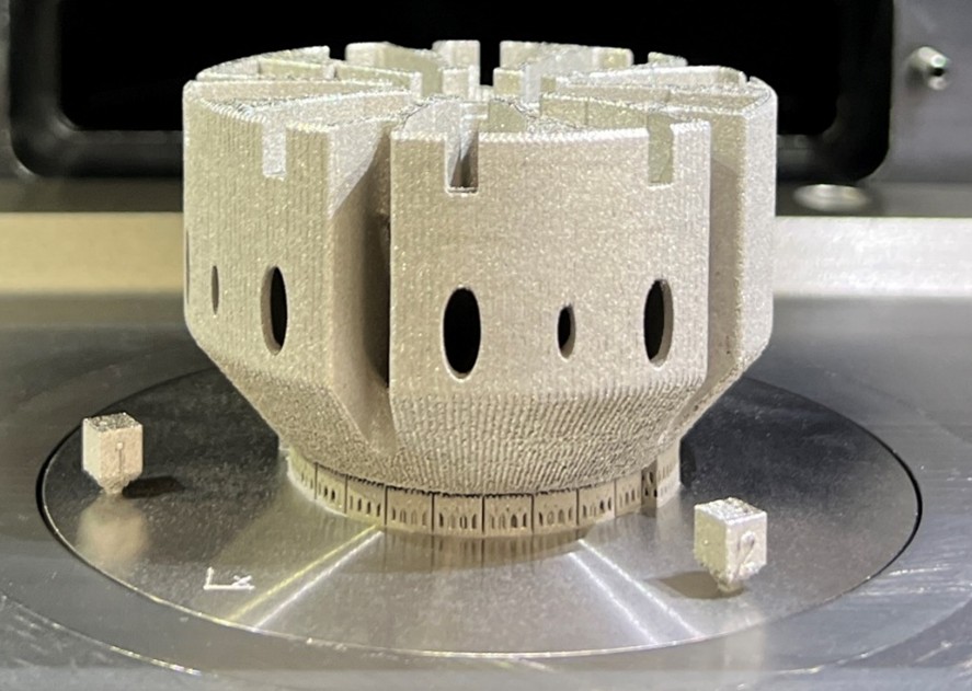 Praxis-Check 3D-Druck mit der Telemetrie Elektronik GmbH: Titan-3D-Druck mit komplexen, innenliegenden Strukturen